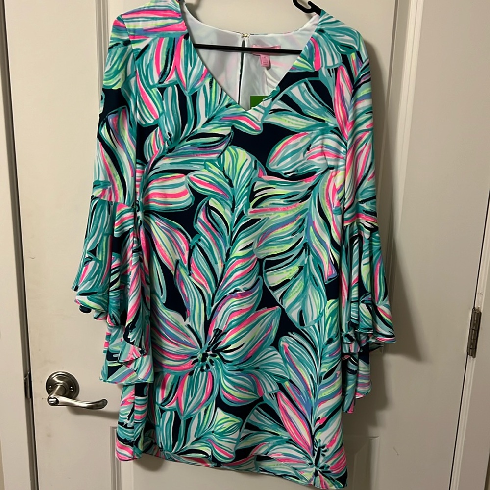 Lilly Pulitzer Rosalia Dress in Dancing Lady print